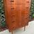 Mid Century Teak Highboy Dresser 7 thumbnail