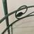Antique Cart Rolling 2 Tier Glass Shelves 7 thumbnail