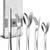 NEW 40 Piece Silverware Set for 8, Stainless Steel Flatware Set, Cutle 1 thumbnail