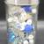 Blue, Silver & White 3 1/2" Knickknack Jar 1 thumbnail