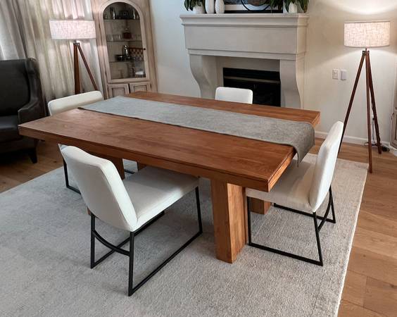 Design Within Reach - Kayu Teak Dining Table + Bench 1