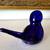 Gibson Art Glass Blue Bird of Happiness Excellent Condition 1988 4 thumbnail