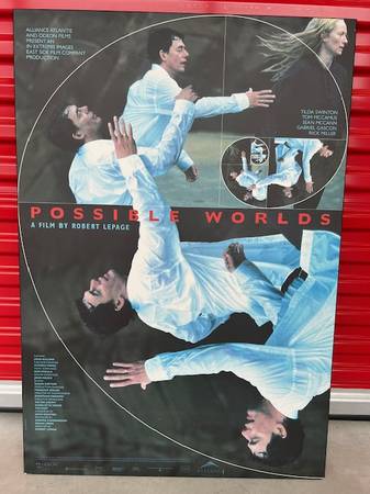 Plaque Mounted Rolled 1 Sheet Film Poster POSSIBLE WORLDS (2000) 1