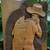 Vintage "EZELIMAR R. LIMA" Wood Carving. "MAN WITH FISH" 3 thumbnail