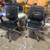 Mid Century Modern Leather designer office chairs $95 each 1 thumbnail