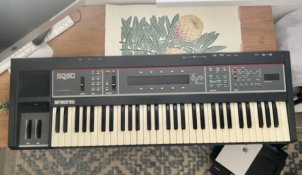 Ensoniq SQ-80 Synthesizer, Upgraded w/ Floppy Emulator & Keybed 1