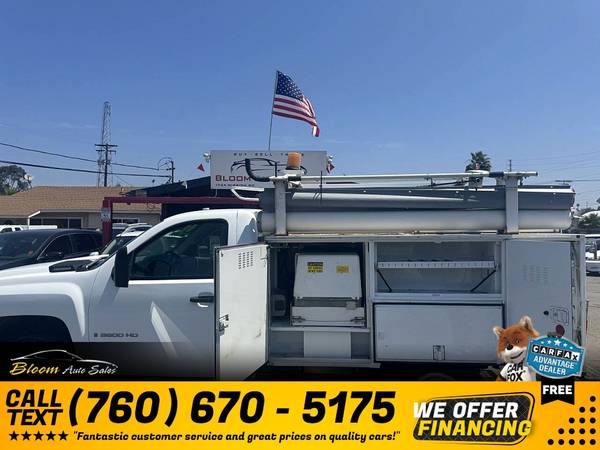 2008 Chevrolet Silverado 3500HD 3500 HD 3500-HD Camión de trabajo 2 puertas - $10,990 (Bloom Auto Sales)63476281993857124