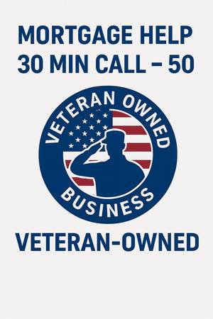 Mortgage Questions? I'm a Broker & Veteran - 30 min call for $50 1