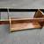 54" vintage 1970s Italian walnut coffee table FRAME MCM Danish modern 7 thumbnail