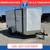 2025 Interstate 6 X 10 Patriot VNose Enclosed Cargo Trailer White 1 thumbnail