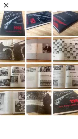 1953 San Diego State College Year Book Del Sudoeste 1