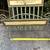 Vintage Green French Tole Metal Folding Magazine,  Firewood Caddy 13 thumbnail