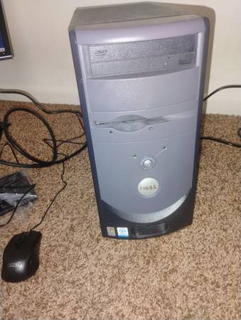 Dell Dimension Windows XP Tower PC (with HDD) - Retro Gaming / Legacy Setup 1