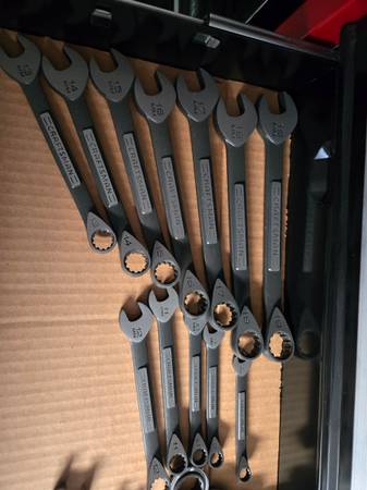 Craftsman  metric Black Oxide Universal Spline Combination Wrench 1