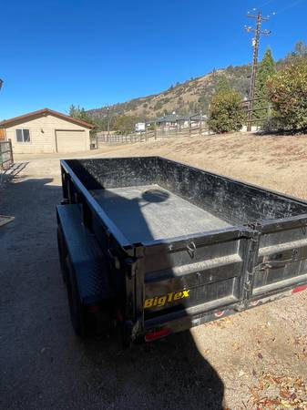 Big Tex Dump trailer 1