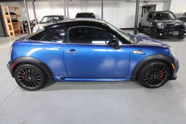 2012 R58 MINI COOPER S COUPE AZUL RELÁMPAGO RARO 6 velocidades 79K GENUINO JCW - $10,900 (Especializados SOLO en MINI / Salón interior)63484750041601123