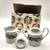 Fitz & Floyd Vintage ST NICHOLAS Sugar and Creamer Set 3 thumbnail