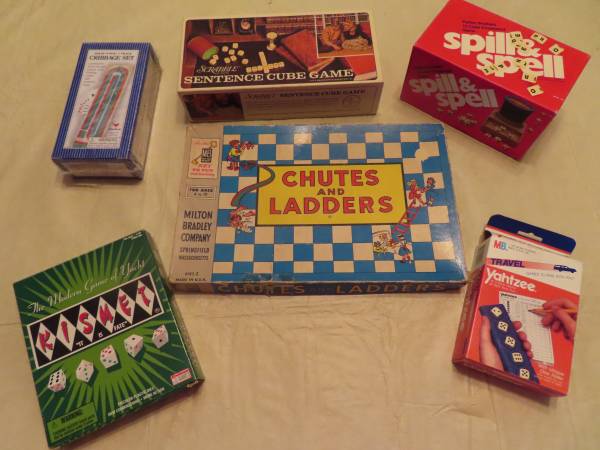 Card - Cube - Dice - Board Games - CHOICE 1