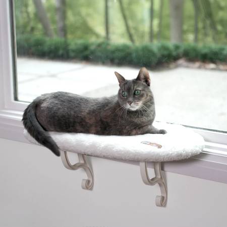 Cat window perch - sill mounted 1