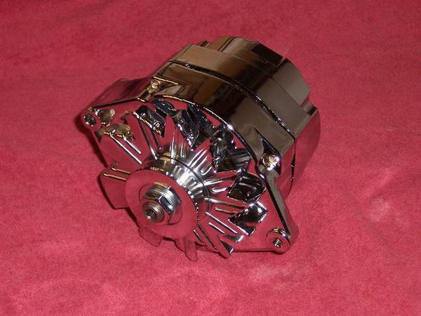 New 120amp Chrome GM Alternator 1