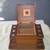 Vintage Walnut Six Pipe Stand With Humidor 2 thumbnail