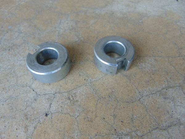 Harley rear axle adjuster collars 1