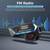 Motorcycle Intercom 2000m Bluetooth Helmet Headset HiFi FM LED Screen 7 thumbnail