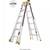 Gorilla Ladders 26 ft. Reach Aluminum Multi-Position Ladder w/ Project 15 thumbnail