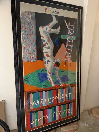 Hockney (Framed) 1