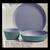 Laurie Gates Melamine Dinnerware Set 12 Pieces New 8 thumbnail