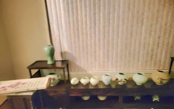 Traditional Korean Antiques Furniture Potery mother of pearl high end 1