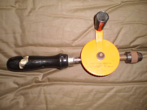 Manual Hand Drill, 9 inches, Made in Germany 1