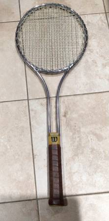 Wilson T2000 Steel Racket Vintage Made in USA - sporting goods