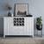 simplihome bedford 54 wide rustic sideboard buffet cabinet white 1 thumbnail