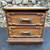 Retro Vintage 2 Drawer End Table with COOL Handles to Shabby Chic? 1 thumbnail