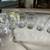 6 Vintage Floral Etched Romanian Crystal Shot Glasses or  Cordial 4 thumbnail