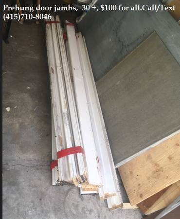 door jambs 34 + for $150 or one set for $20 1