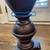 pair tall solid wood candle holders 6 thumbnail