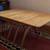 Heywood Wakefield midcentury drop leaf wishbone dining table 4 chairs 10 thumbnail