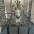 Antique iron twin size Canopy bed 3 thumbnail