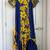 Beautiful Hawaiian Women’s Muumuu Dress Size L Blue and Yellow Floral 1 thumbnail