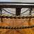 TWO TONED IRON OTTOMAN WITH LION HEAD DECORATION & LION HEAD UPHOLSTER 13 thumbnail