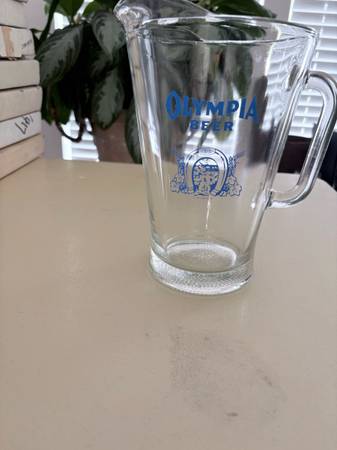Vintage Barware Beer Pitcher Olympia 1