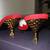 PRADA RED SUEDE KITTEN HEELS 5 thumbnail