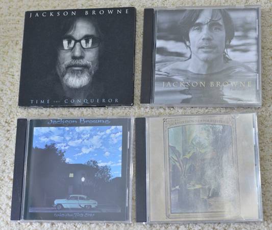 4 Jackson Browne CDs 1