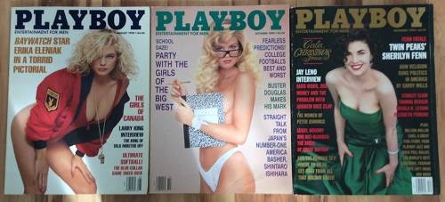 Playboy Magazines...1990's 1