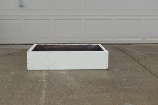 Wood Planter Box 1