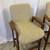 Pair of 2 Vintage Solid Teak Upholstered Bar Stools by Benny Linden 3 thumbnail
