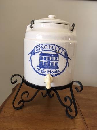 Vintage Crocks & Crock drink pitcher 1