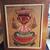 Vintage Folk Art Painting on Burlap - Signed Larry '76 1 thumbnail